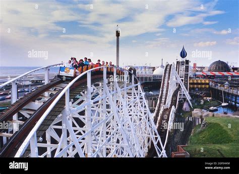 blackpool wooden roller coaster.